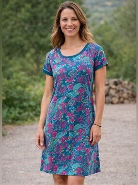 Title Nine Athena Floral Paisley Dress
